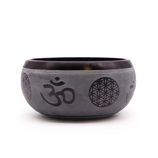 Earth Powder Singing Bowl - Om
