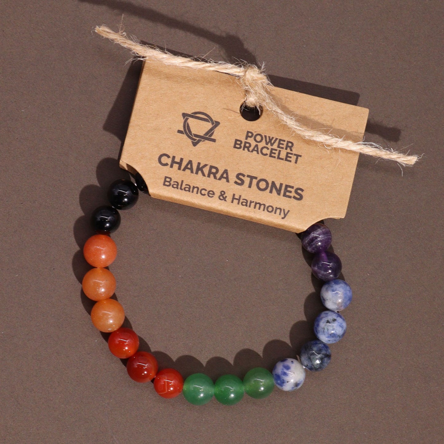 Chakra Stones Power Bracelet – Balance & Energy