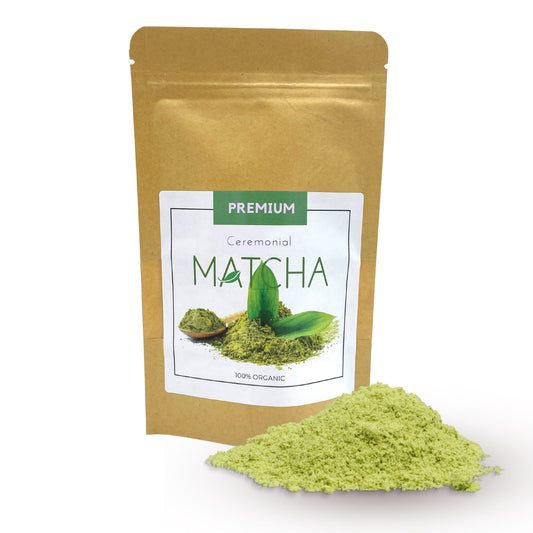 50g Organic Ceremonial Matcha – Premium Japanese Green Tea