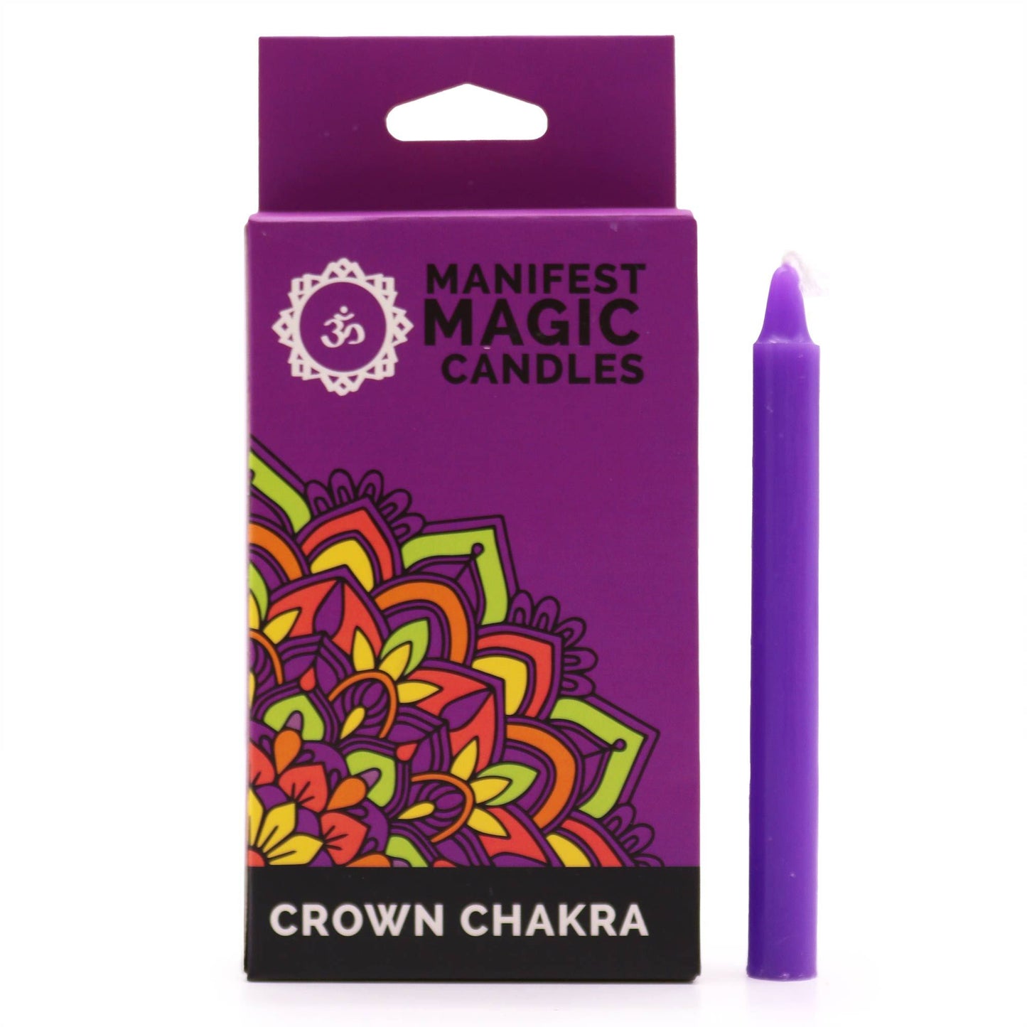 Manifest Magic Candles Lila - Kronenchakra