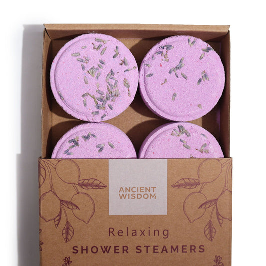 Zen Shower Steamers – Therapy Wellness Quartet | Relaxing (Purple)
