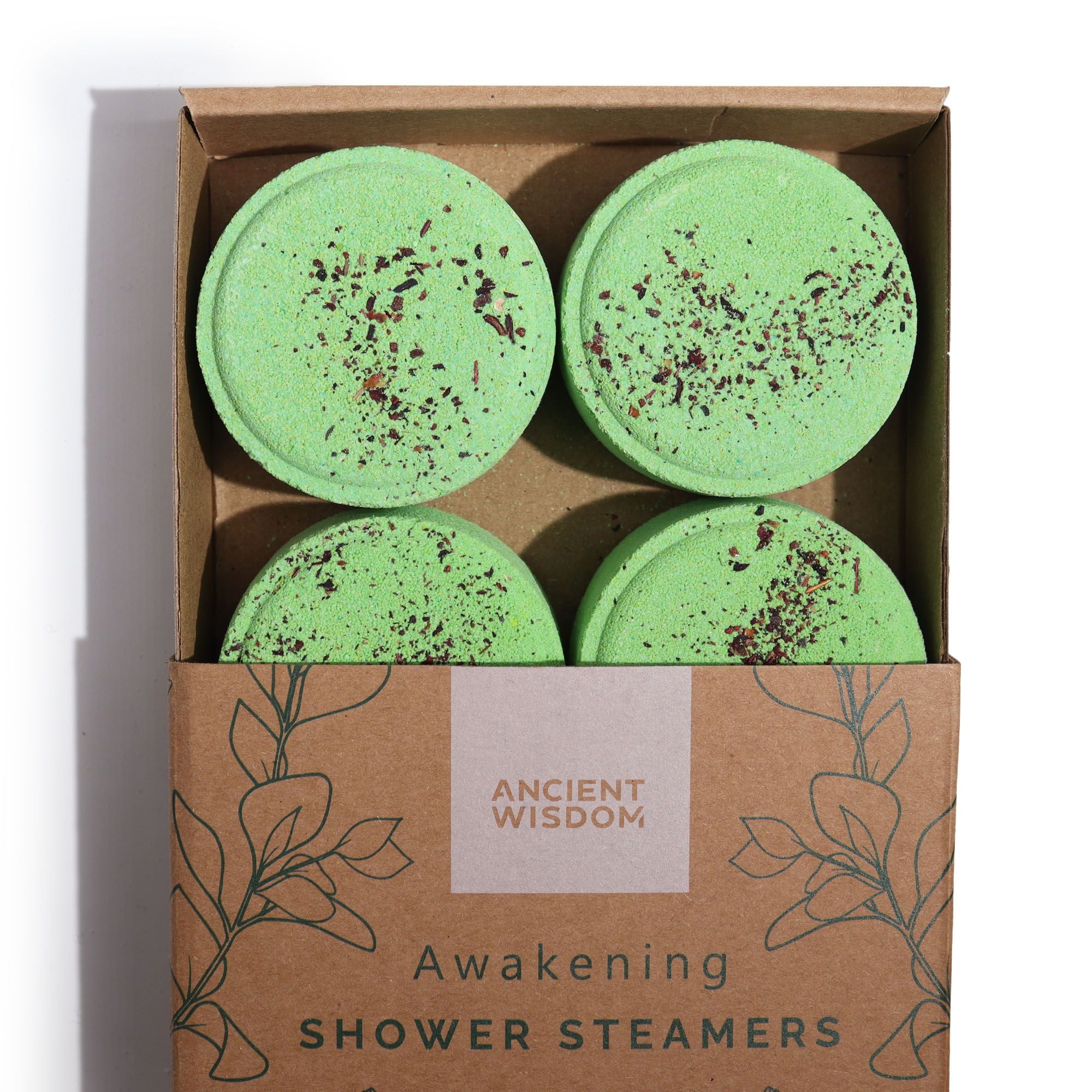 Shower Steamers – 4-Pack Citrus &amp; Herbal Aromatherapy | Refresh & Balance