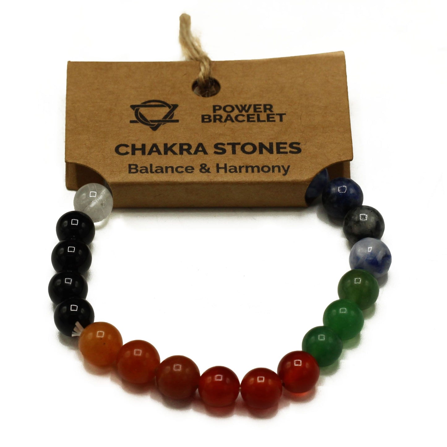 Chakra Stones Power Bracelet – Balance & Energy