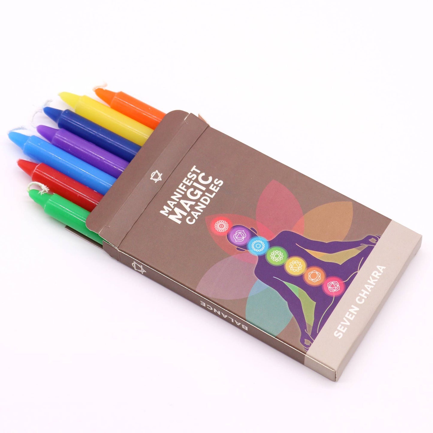 Sieben-Chakra-Manifestkerzen