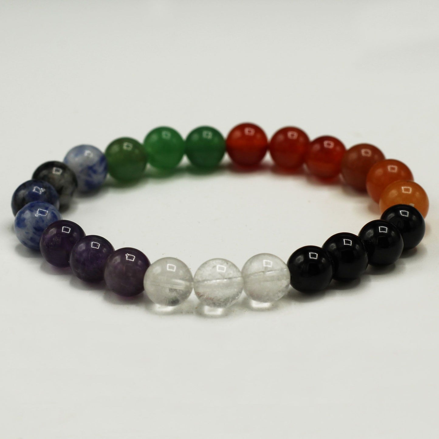 Chakra Stones Power Bracelet – Balance & Energy