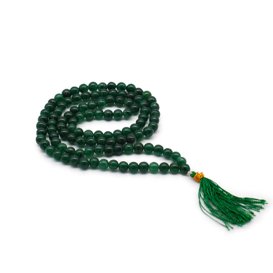 Bead Mala – Jade | 108 Beads for Balance & Inner Peace