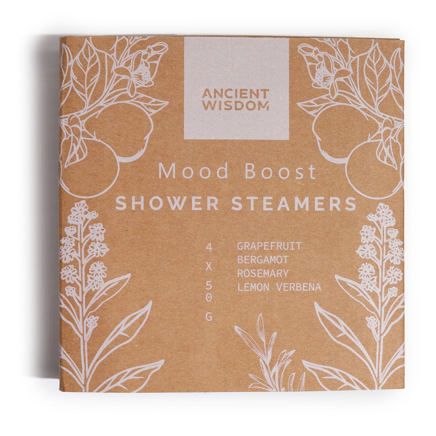 Shower Steamers – Citrus & Herbal Aromatherapy | 4-Pack