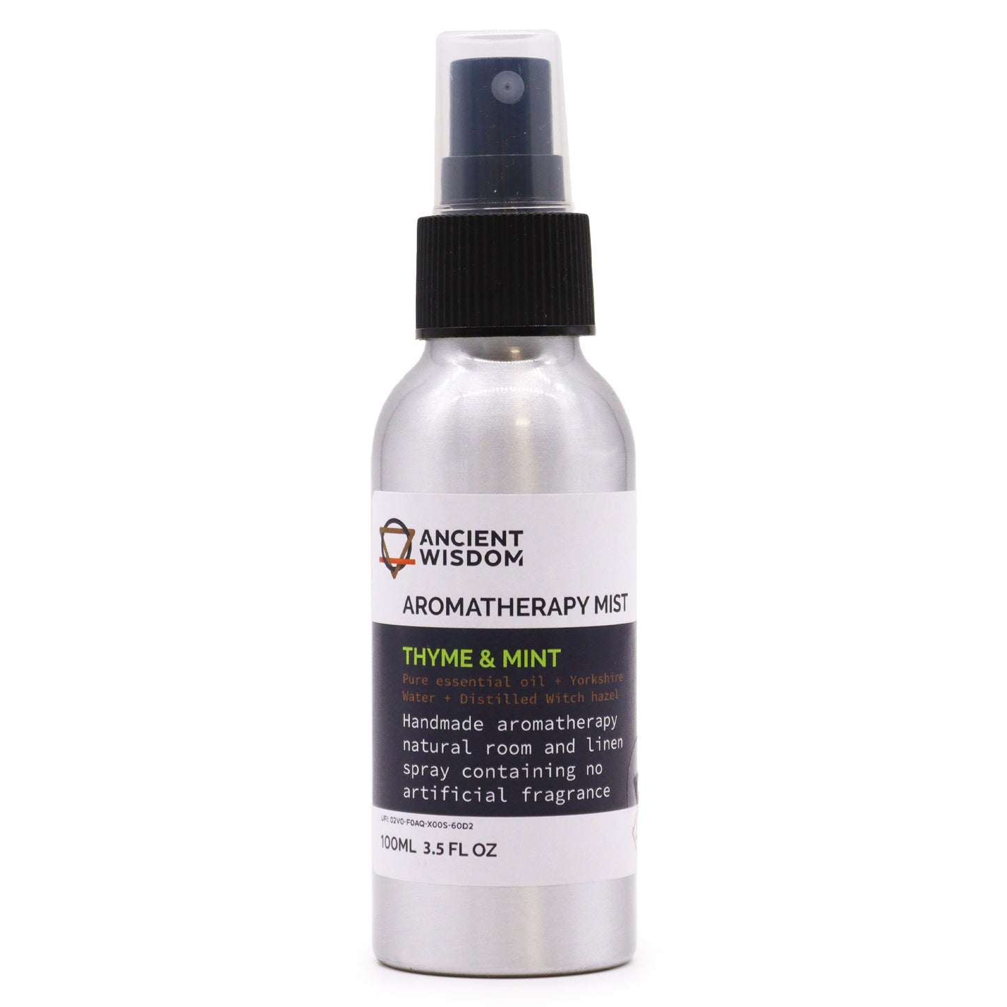 Aromatherapie-Raumspray mit Thymian und Minze