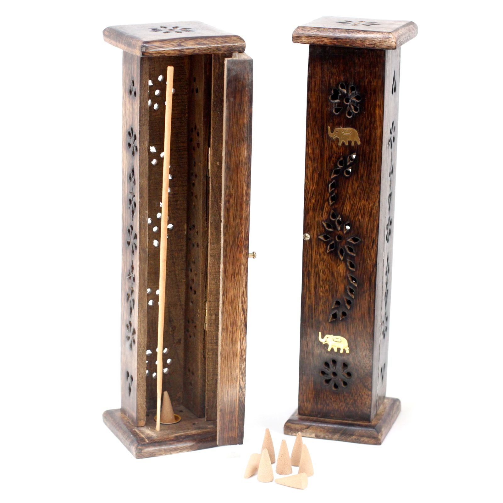Authentic Wooden Incense Holders – Handmade in India
